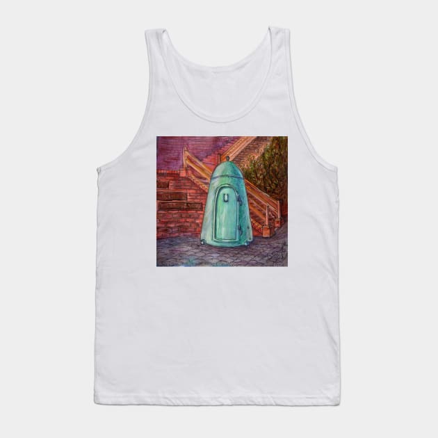 Watercolor Sketch - Guard's Shelter - Cambridge Museum of Technology Tank Top by IgorPozdnyakov